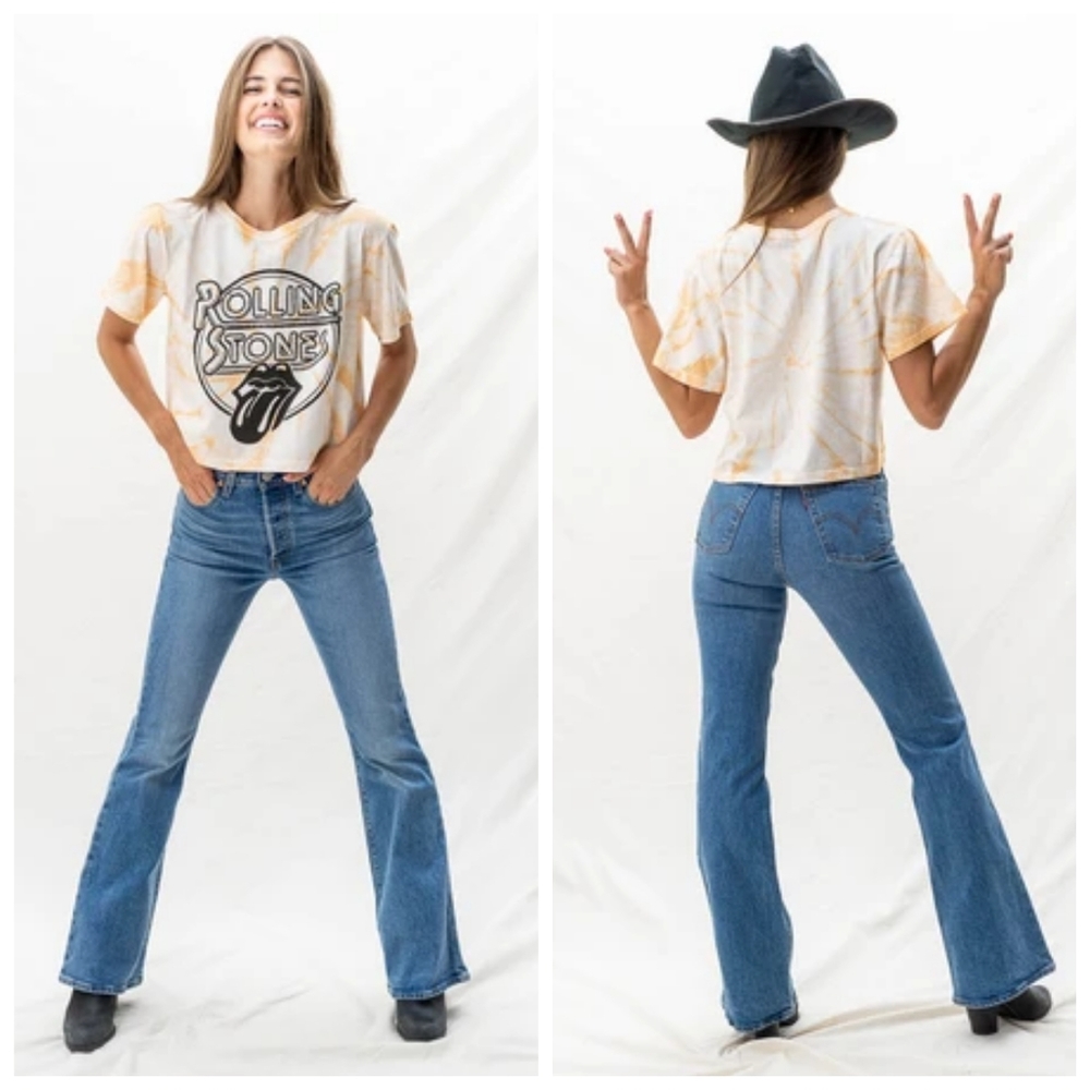 Levi's Ribcage Flare Jive Song Jeans Wide Leg NWT! - Picture 5 of 6